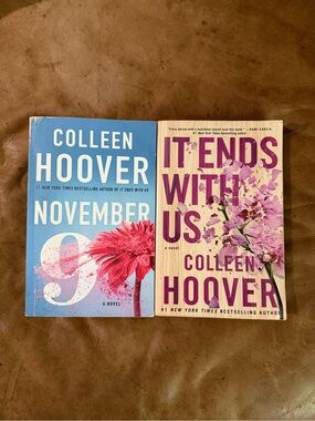 Colleen Hoover Book Bundle – November 9 + It Ends With Us Fiction Novels